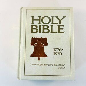 Vintage Holy Bible American Bicentennial Edition 1776-1976 King James Version